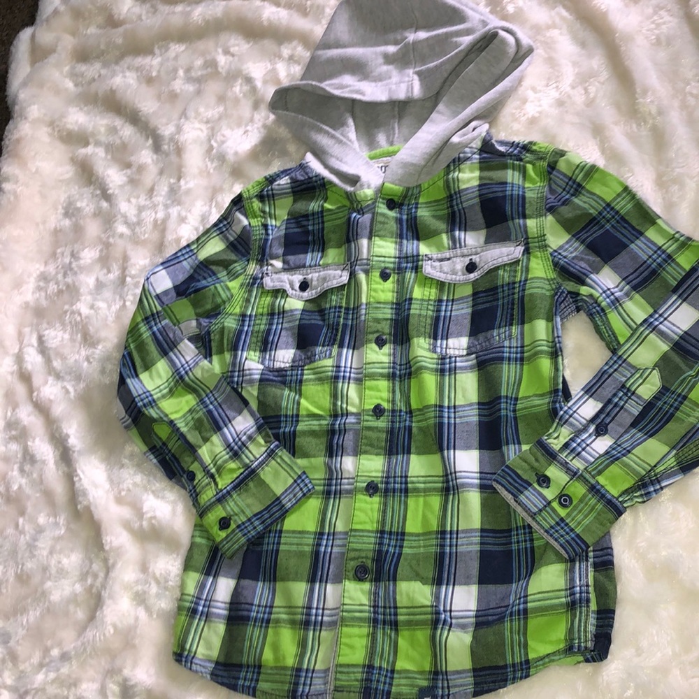 Plaid hoodie